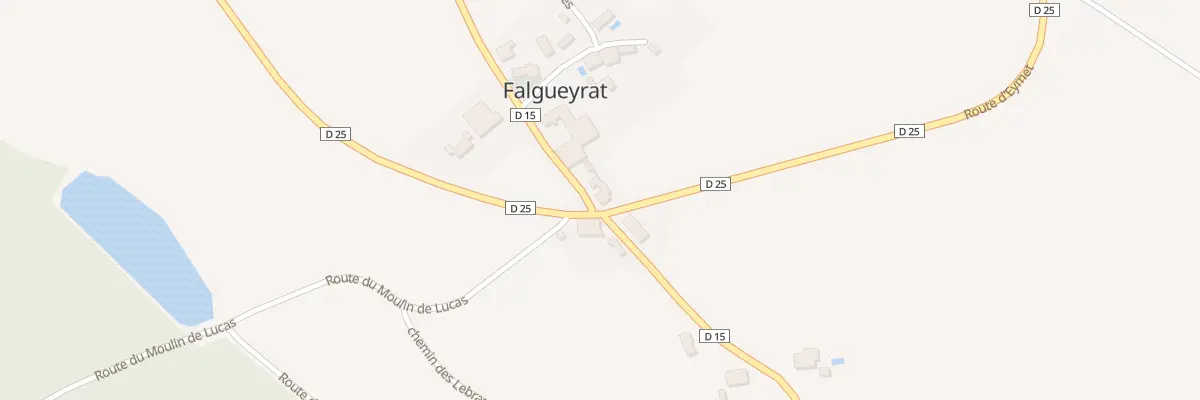 Plan du 22 Falgueyrat-est à Plaisance