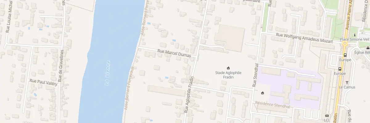Plan du 16 Rue Marcel Dumas à Châtellerault