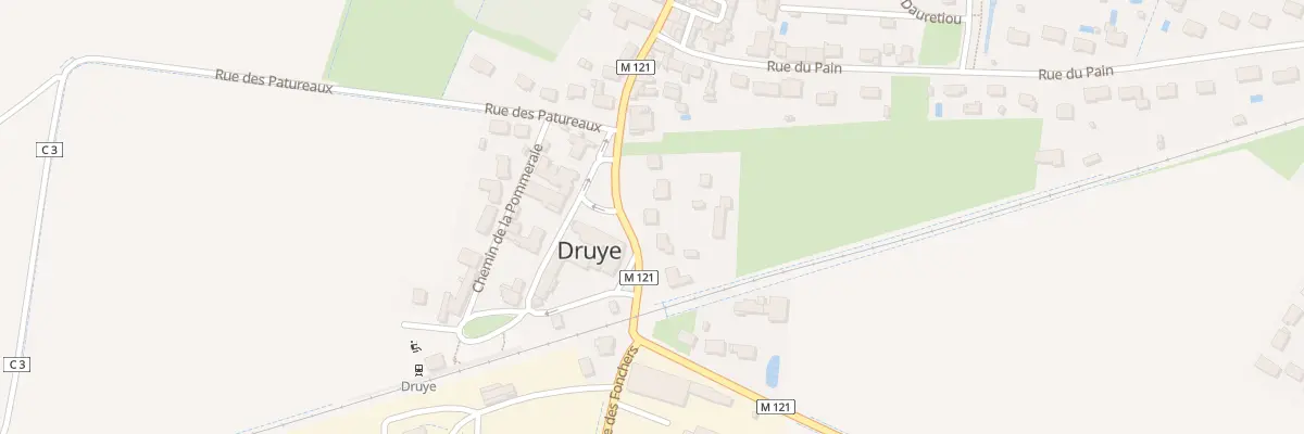Plan du 16 Rue des Fonchers à Druye