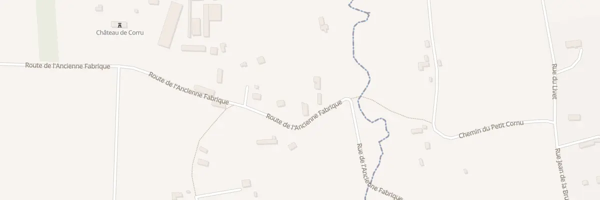 Plan du 1355 Rte de l’Ancienne Fabrique à Beaufai