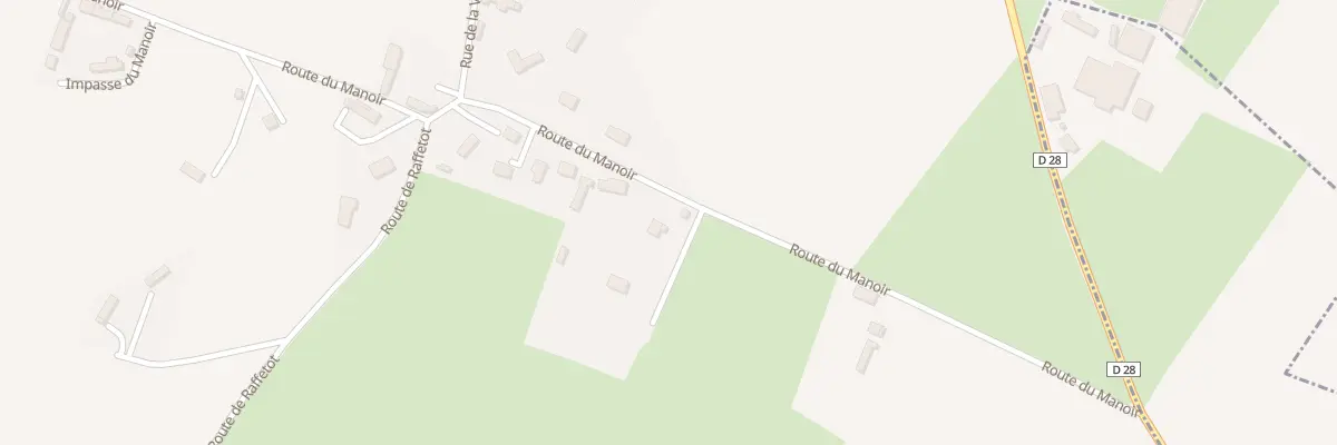 Plan du 664 Rte du Manoir à Yébleron