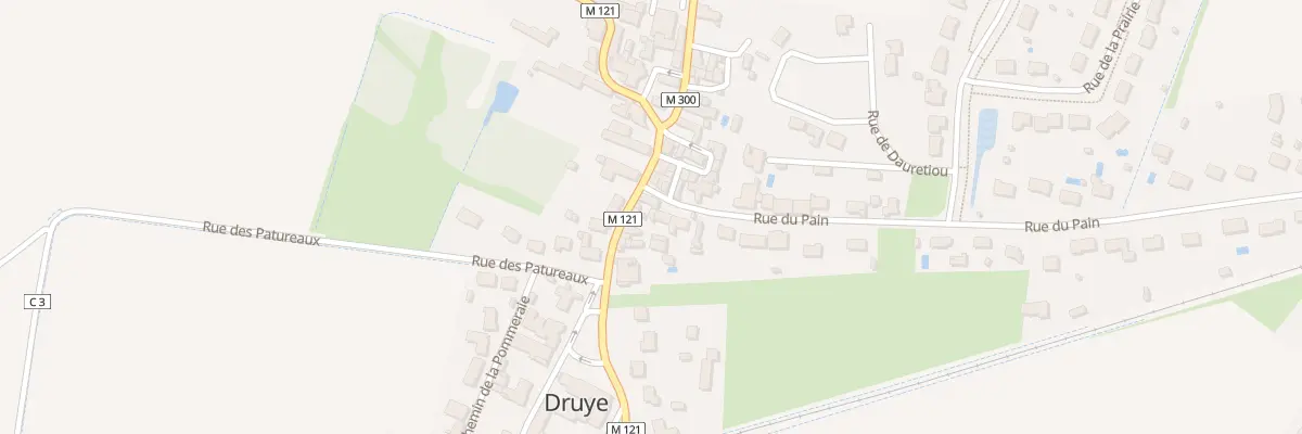 Plan du 2 Rue des Fonchers à Druye