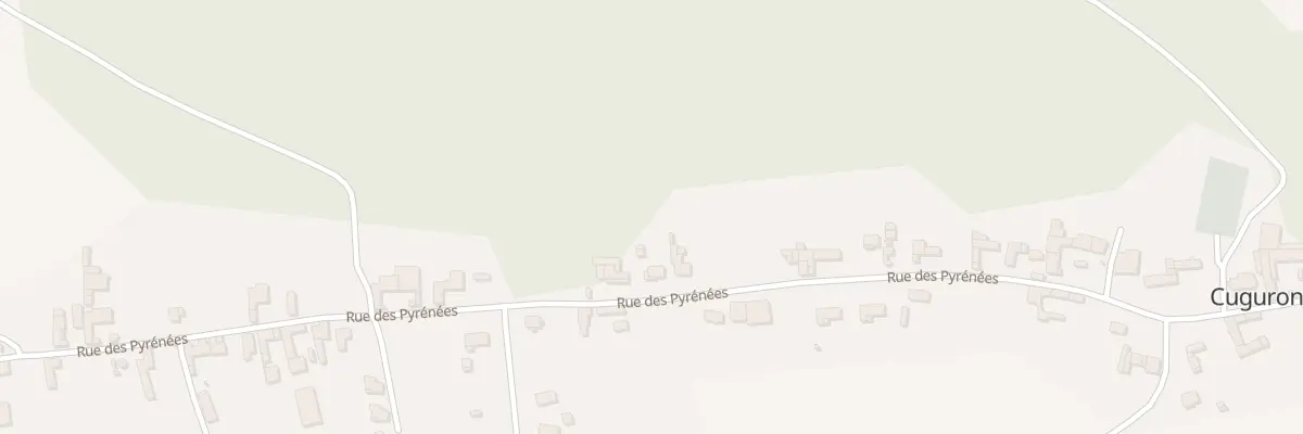 Plan du 85 Castagnere Est à Cuguron