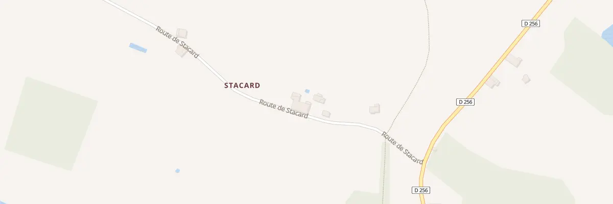 Plan du 206 Rte de Stacard à Monbahus