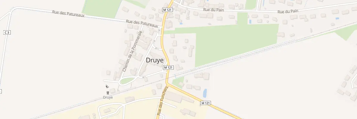 Plan du 18 Rue des Fonchers à Druye