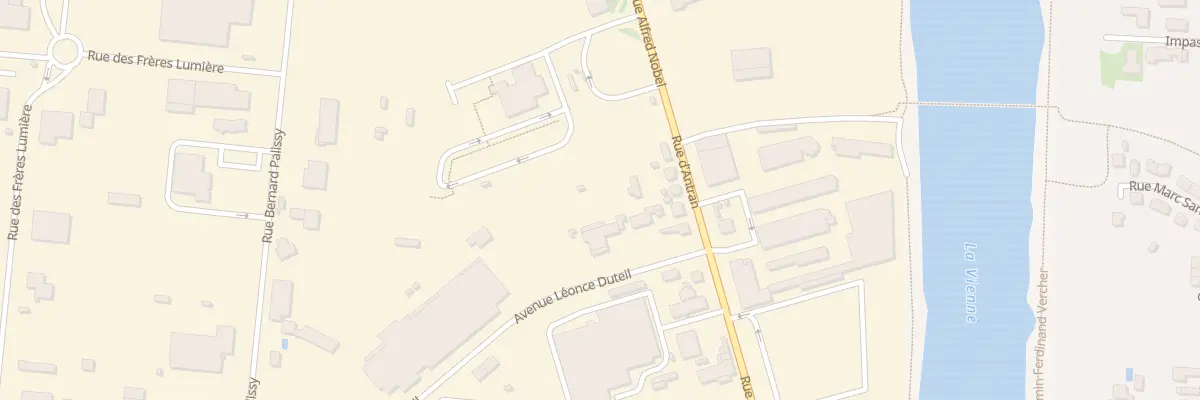 Plan du 223 Rue d’Antran à Châtellerault