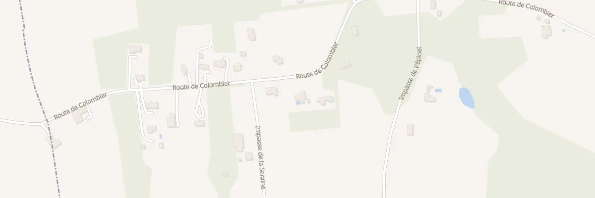 Plan du 1267 Rte de Colombier à Conne-de-Labarde