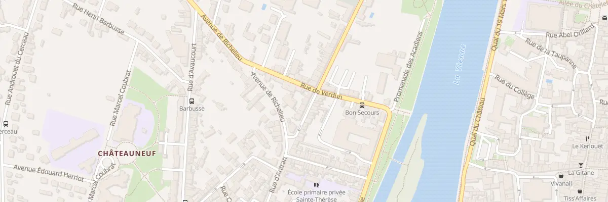 Plan du 61 Rue d’Antran à Châtellerault