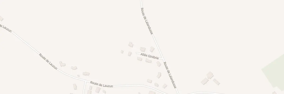 Plan du 4 All Lotissement des Genèvriers à Douzains
