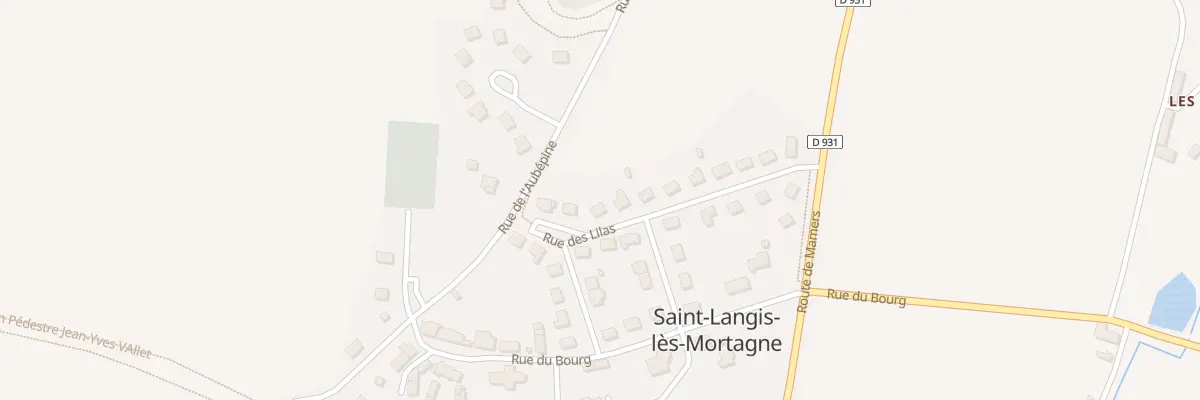 Plan du 18 Rue des Lilas à Saint-Langis-lès-Mortagne