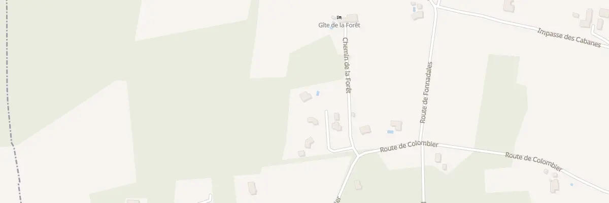 Plan du 59 La Foret à Conne-de-Labarde