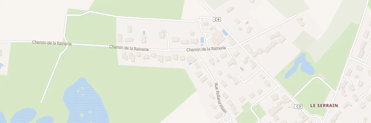 Plan du 6B Che de la Rainerie à Semblançay