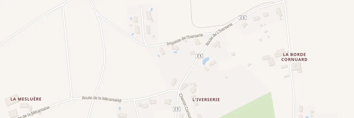 Plan du 381 Liverserie à Neuillé-Pont-Pierre