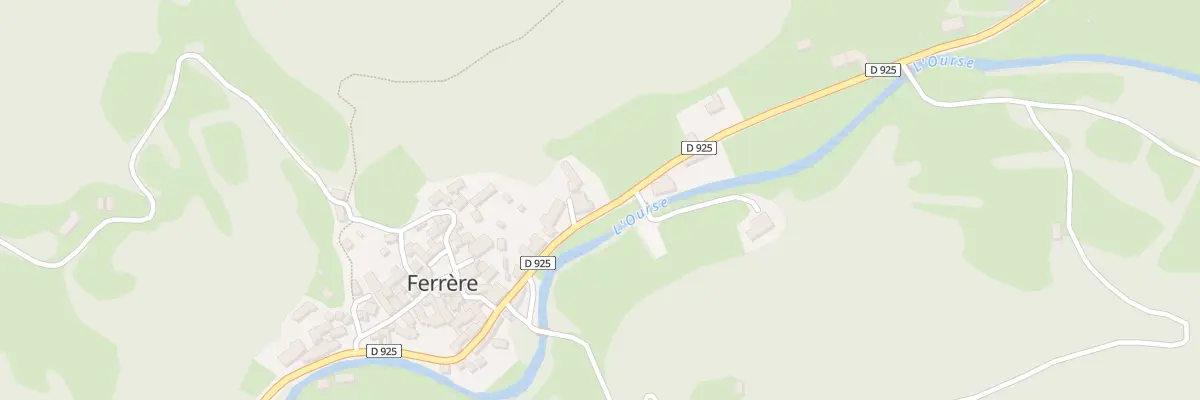 Plan du 5005 Le Village à Ferrère