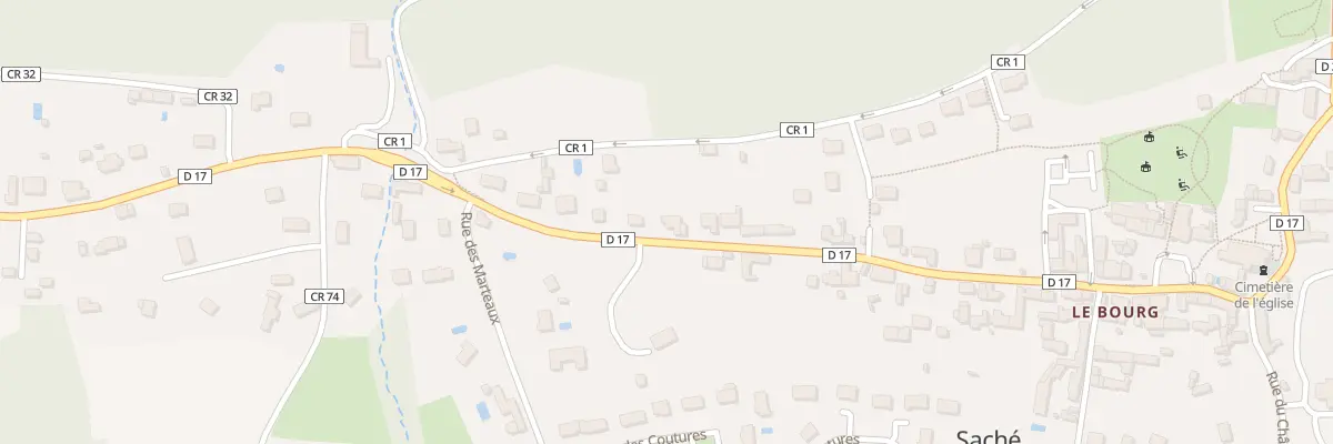 Plan du 47 Rue Principale à Saché