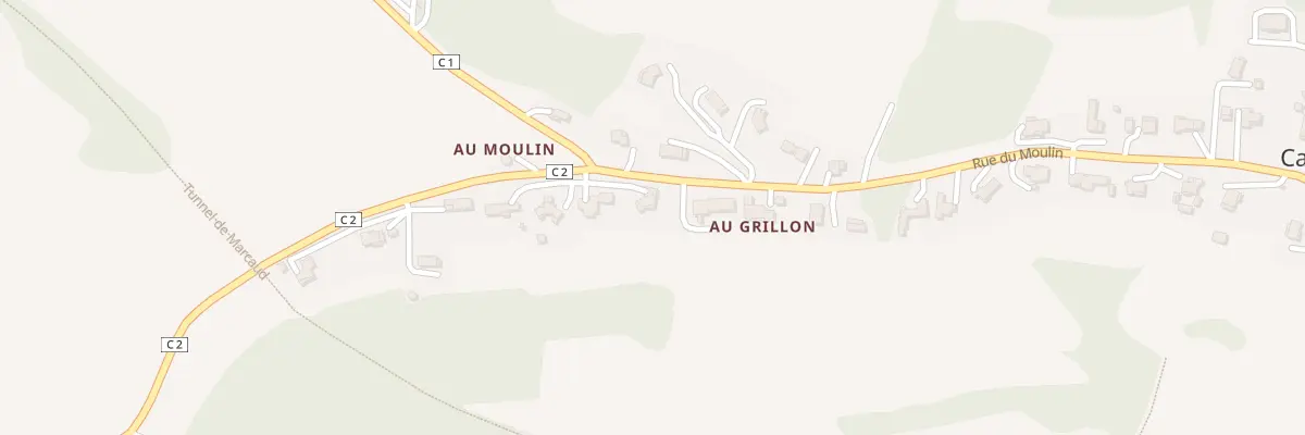 Plan du 3 Qua du Moulin à Castin