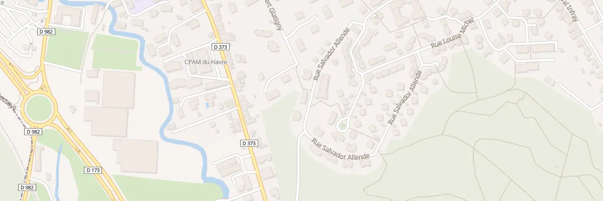 Plan du 43 Rue Salvador Allende à Lillebonne