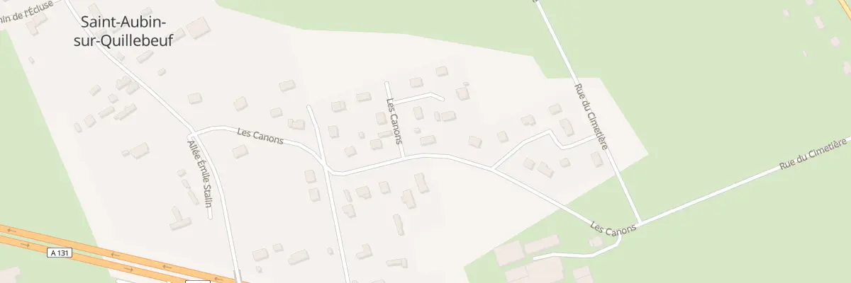 Plan du 18 Cité Les Canons à Saint-Aubin-sur-Quillebeuf
