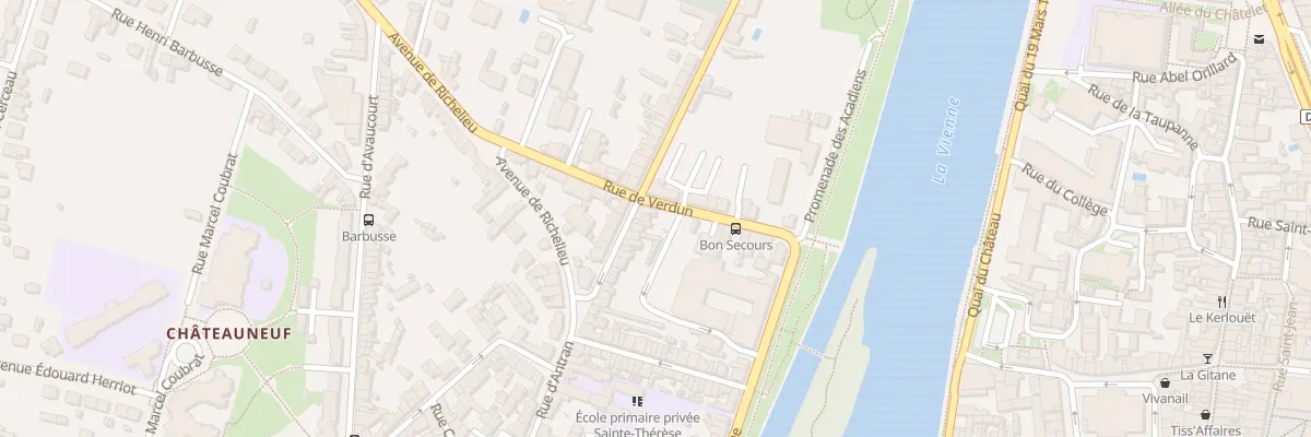 Plan du 86 Rue d’Antran à Châtellerault