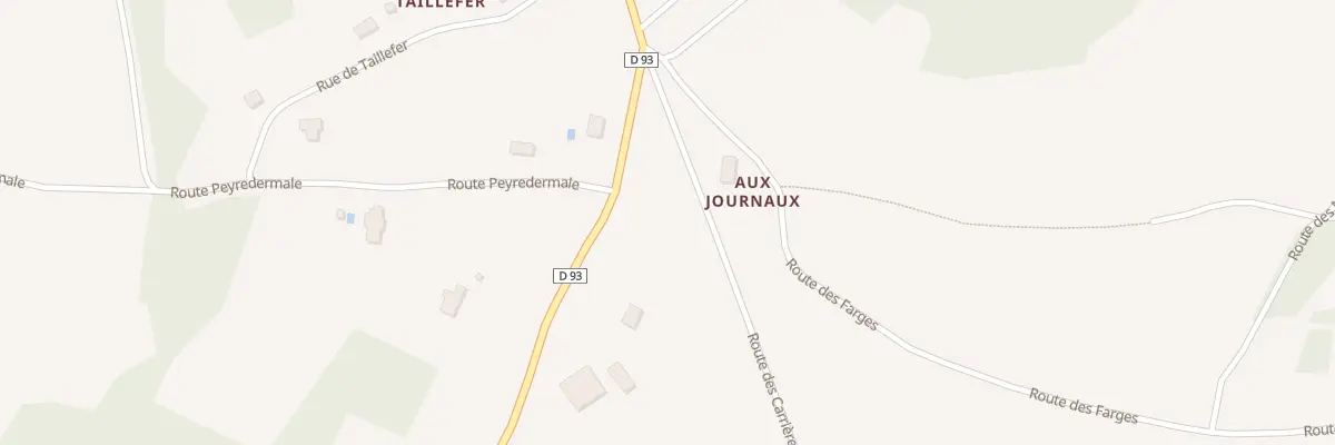 Plan du 1112 Aux Cabanes Est à Piégut-Pluviers