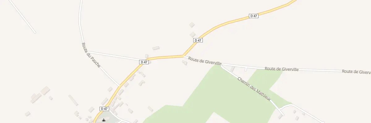 Plan du 5 Rte de Giverville à Épreville-en-Lieuvin