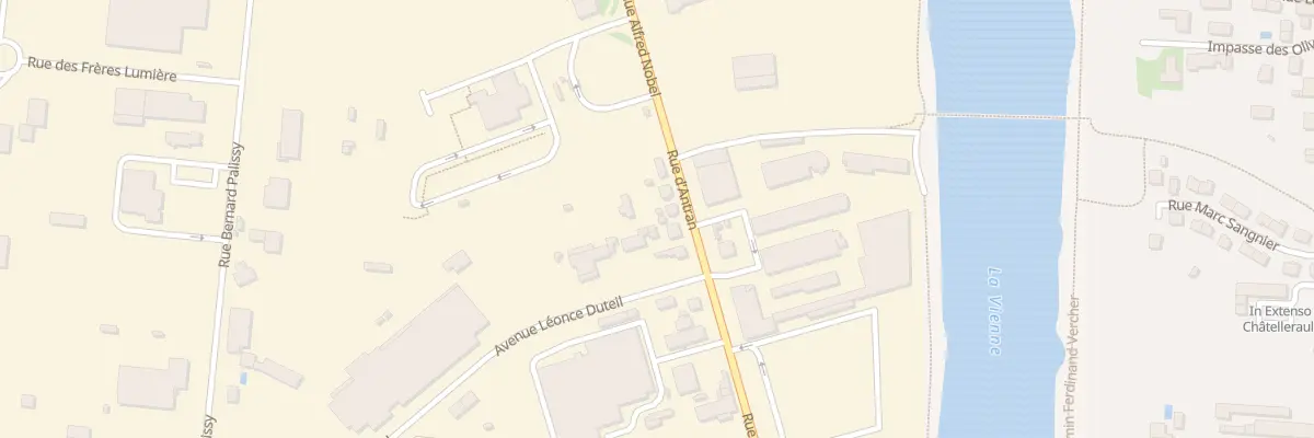Plan du 219 Rue d’Antran à Châtellerault