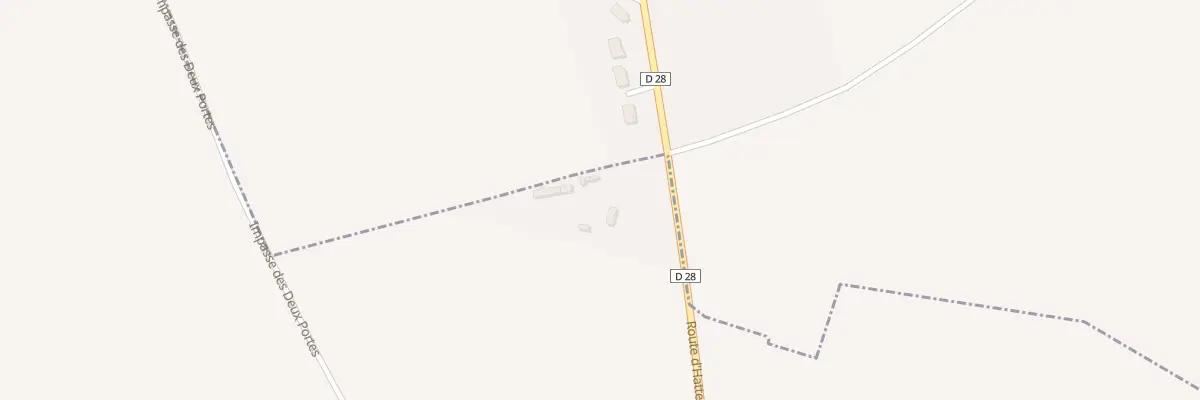 Plan du 1035 Rte d’Hattenville à Yébleron