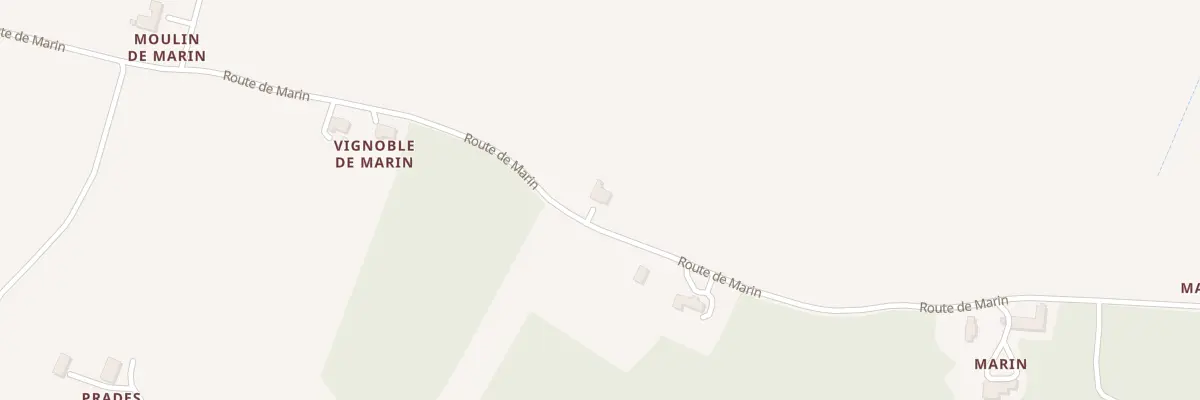 Plan du 1441 Rte de Marin à Lamontjoie