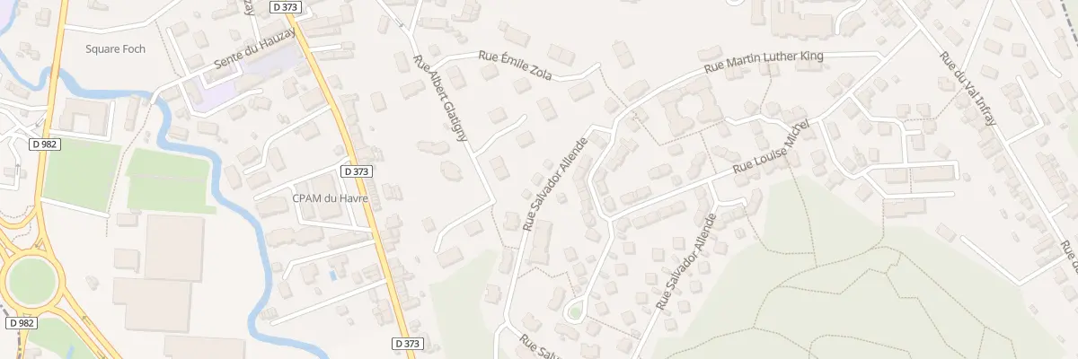 Plan du 30 Rue Salvador Allende à Lillebonne