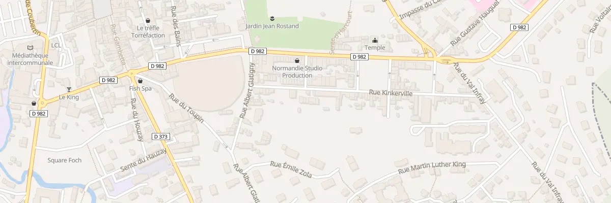 Plan du 12 Rue Kinkerville à Lillebonne