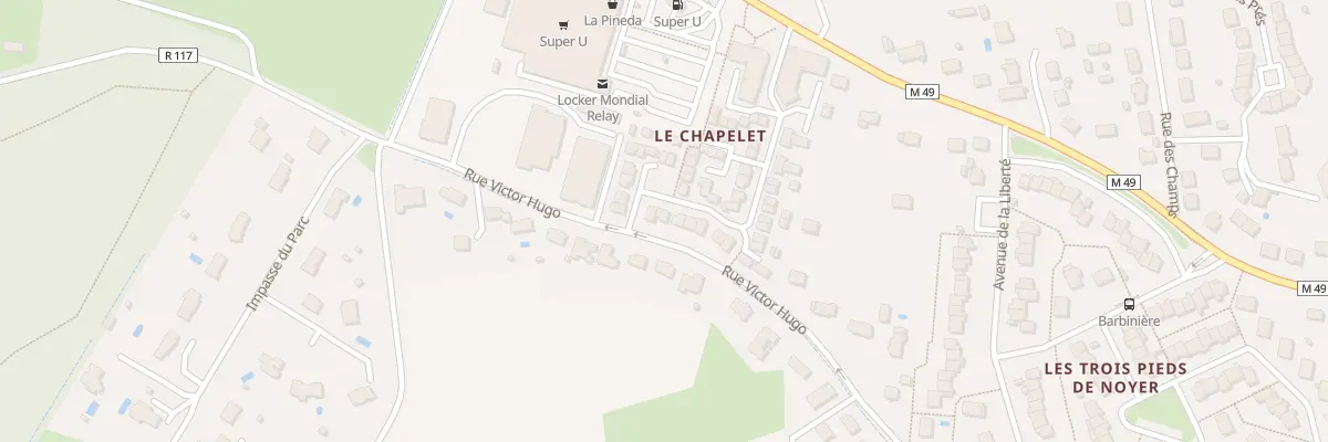 Plan du 50 Rue de Buntingford à Luynes