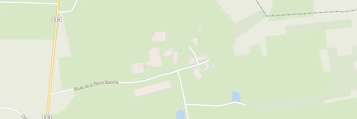 Plan du 3 Rte de la Pierre Blanche à Montbron