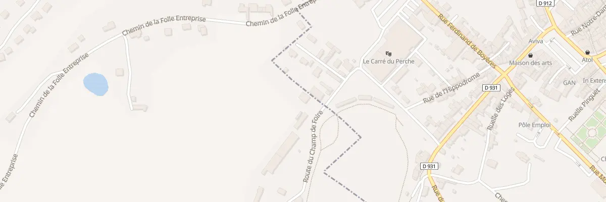 Plan du 2 Che des Carrières à Saint-Langis-lès-Mortagne