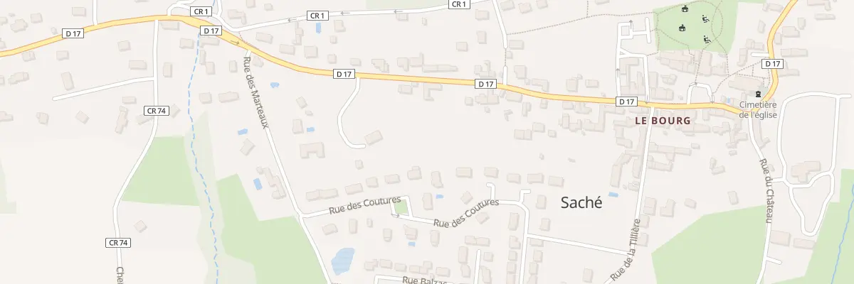Plan du 5394 Rue Principale à Saché
