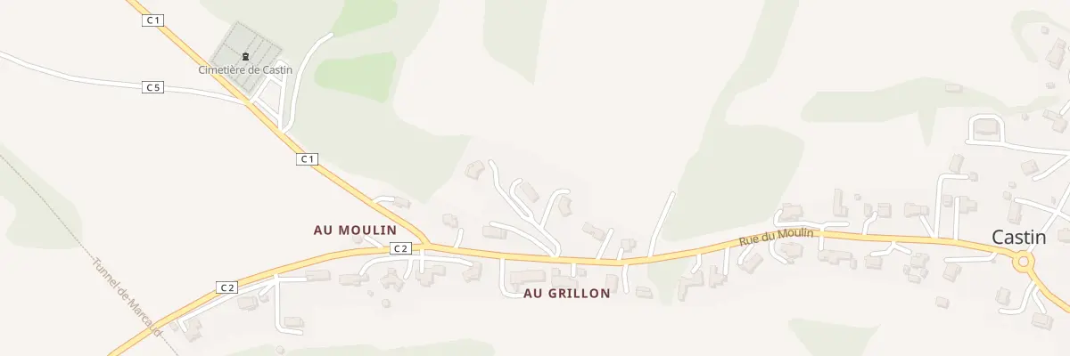 Plan du 6 Qua du Moulin à Castin