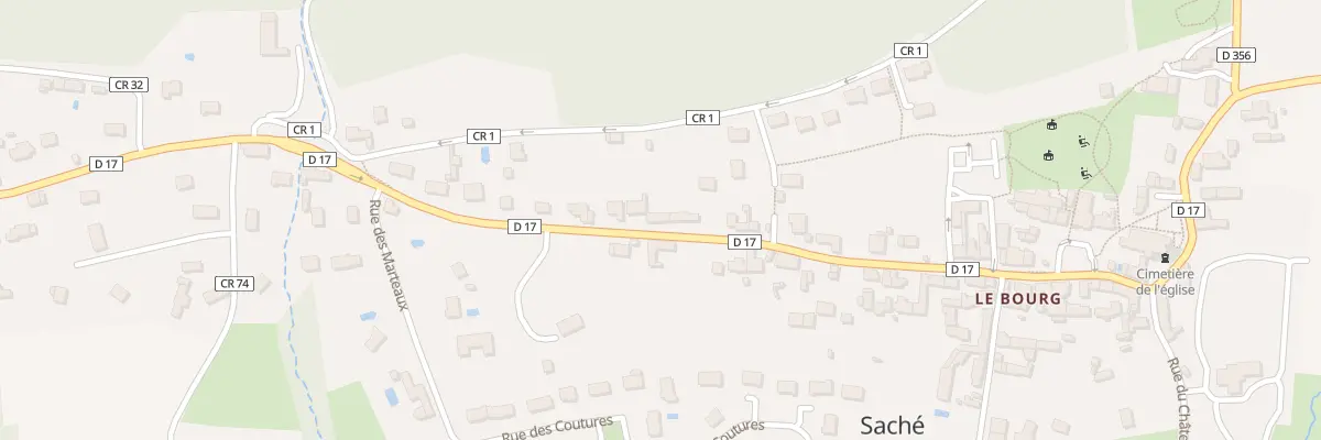 Plan du 39 Rue Principale à Saché