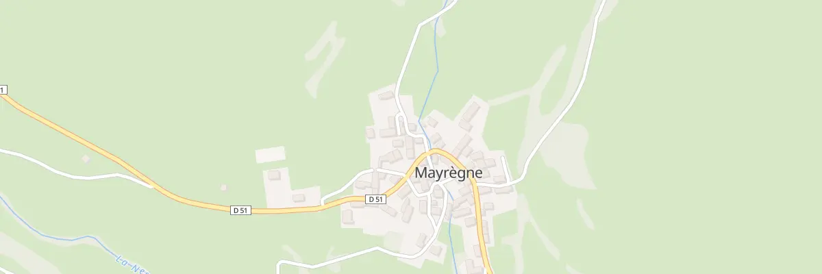Plan du 57 Village à Mayrègne