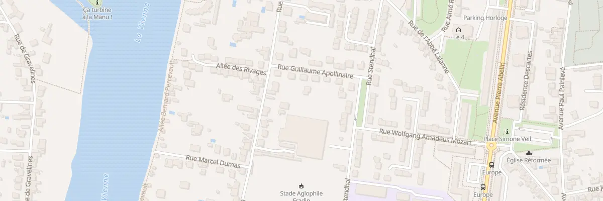 Plan du 78 Rue Aglophile Fradin à Châtellerault