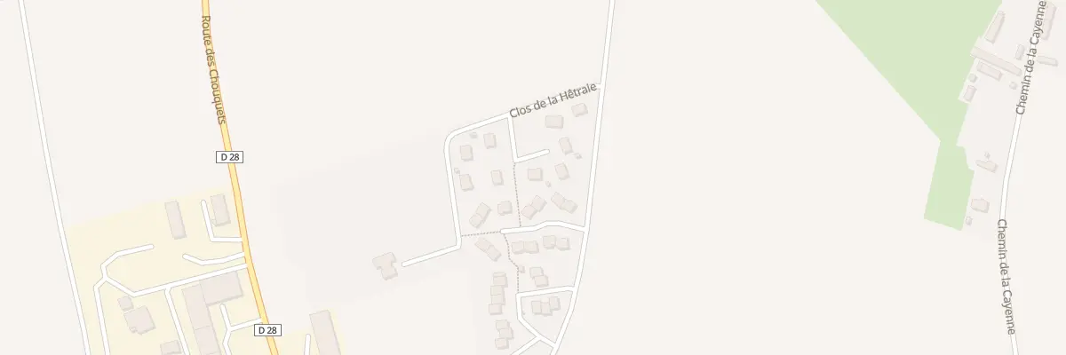 Plan du 8 Le Clos de la Hetraie à Hattenville
