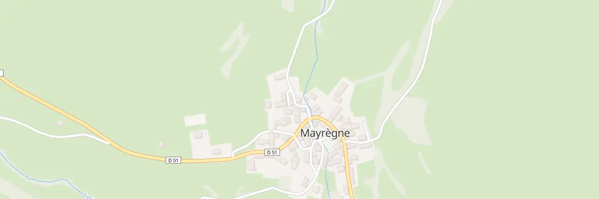 Plan du 33 Village à Mayrègne