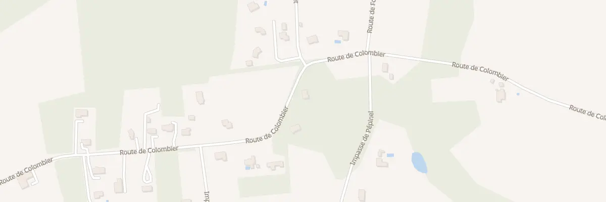 Plan du 1155 Rte de Colombier à Conne-de-Labarde