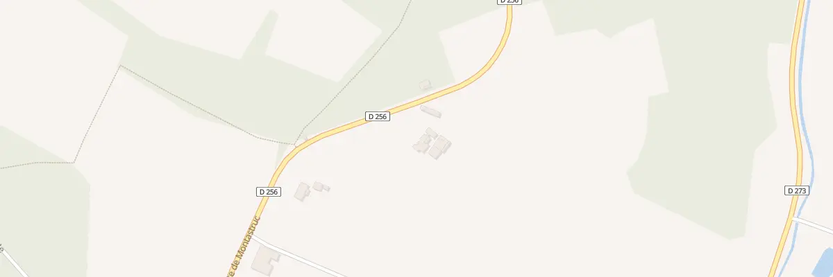 Plan du 1221 Rte de Montastruc à Monbahus