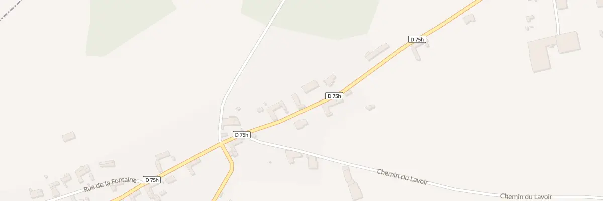 Plan du 87 Terraillou à Franquevielle