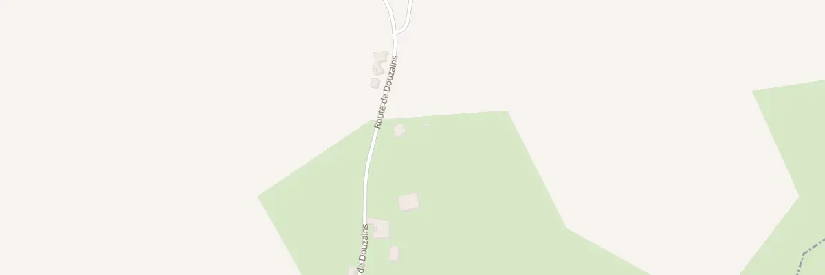 Plan du 1003 Rte de Douzains à Lalandusse