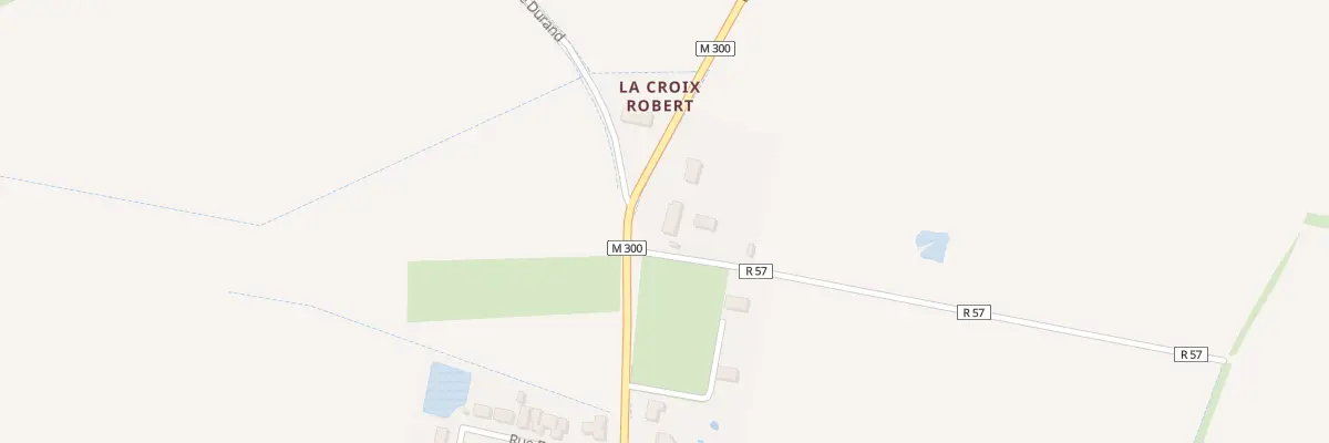 Plan du 43 Rue de la Croix Robert à Druye