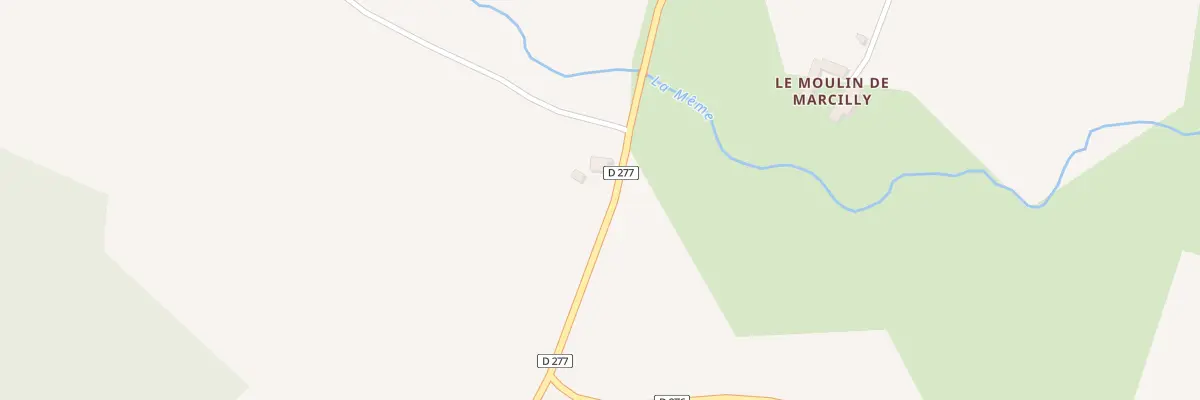 Plan du 276 La Maladrie à Igé