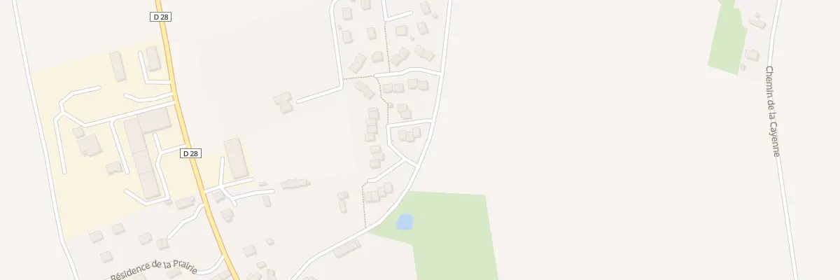 Plan du 7 Res les Aubepines à Hattenville