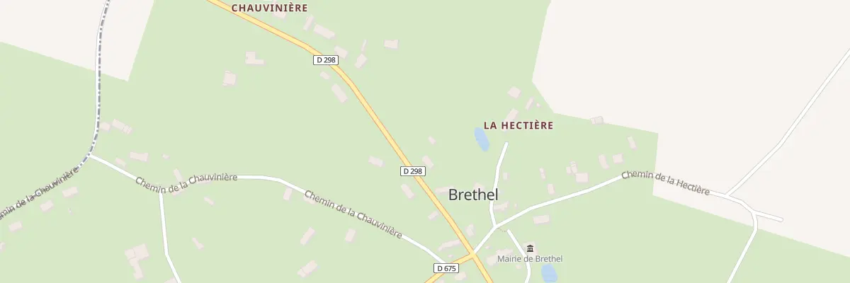 Plan du 2A La Hectiere à Brethel