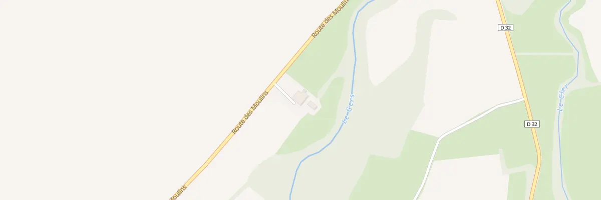 Plan du 6 Rte des Moulins à Aries-Espénan
