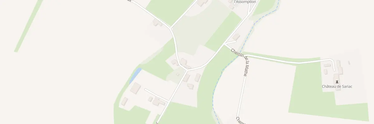 Plan du 5008 L’Eglise à Sariac-Magnoac